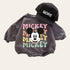 Retro Mickey baby Oversized Sweatshirt Romper / baby clothes / baby girl boy / newborn / crewneck / gift / bubble onesie / shower / Disney