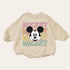 Retro Mickey baby Oversized Sweatshirt Romper / baby clothes / baby girl boy / newborn / crewneck / gift / bubble onesie / shower / Disney