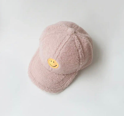 Soft Baby and Kids Smiley Baseball Cap Hats