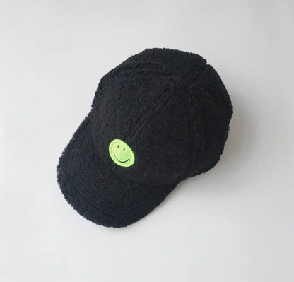Soft Baby and Kids Smiley Baseball Cap Hats