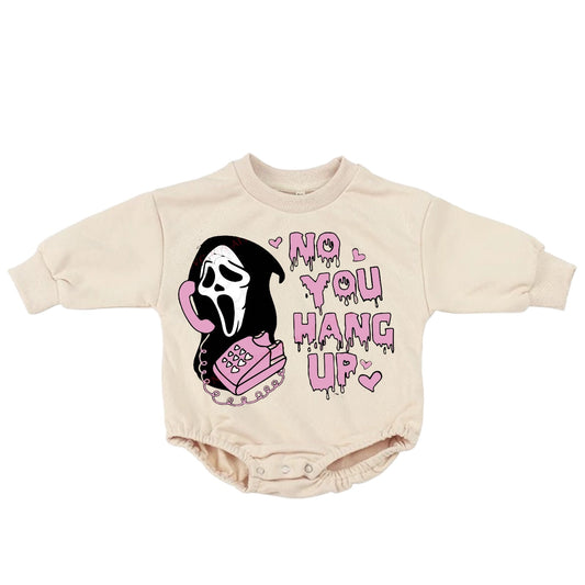 Scream Horror Movie Halloween French Terry Baby Sweatshirt Romper/ baby clothes / boy girl / baby gift / newborn / infant / bubble | soft
