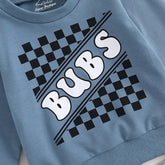 Bubs Baby Boy Outfit set sweatshirt and pants / baby clothes / soft / newborn / baby shower / baby gift \ fall / sweater / brother
