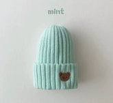 Baby and Kids Winter teddy bear Beanies /tuque / winter hat / baby beanie / baby / newborn / cute / embroider / baby winter / kids hat /