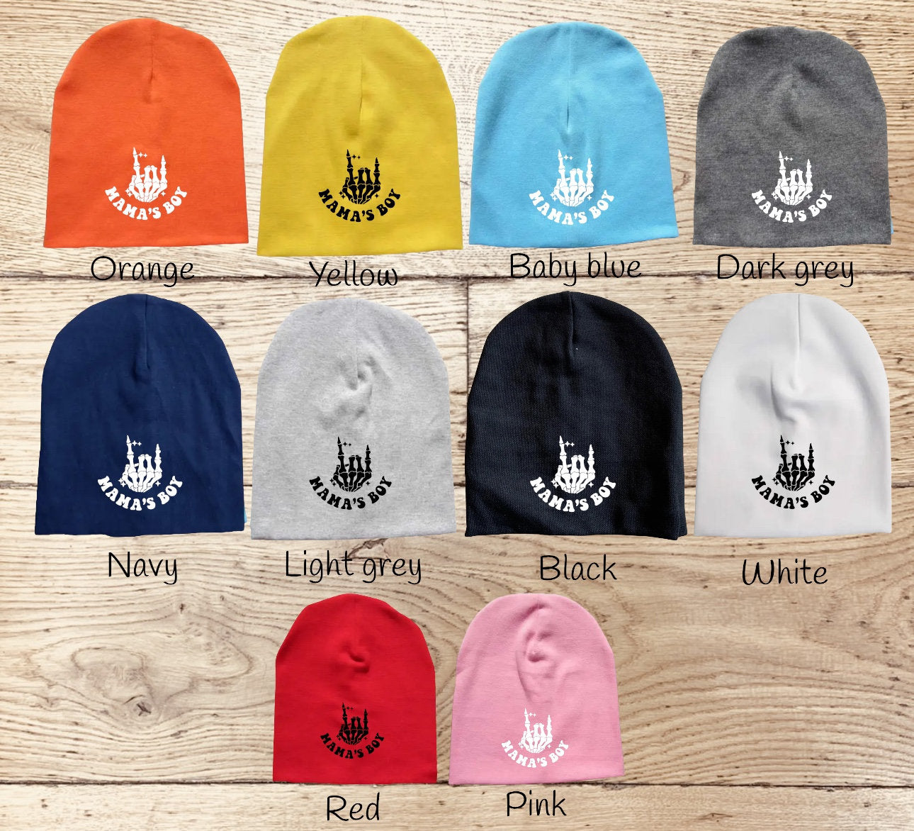 Personalized Custom name Baby Winter Beanies