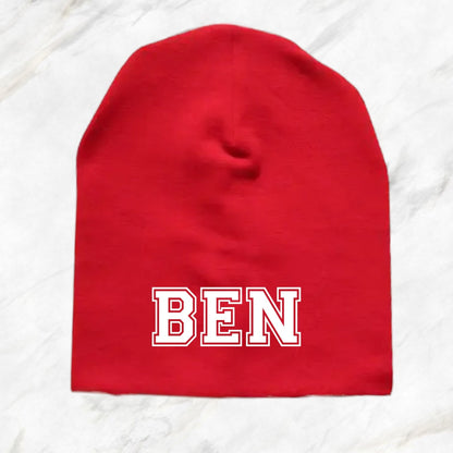 Personalized Custom name Baby Winter Beanies