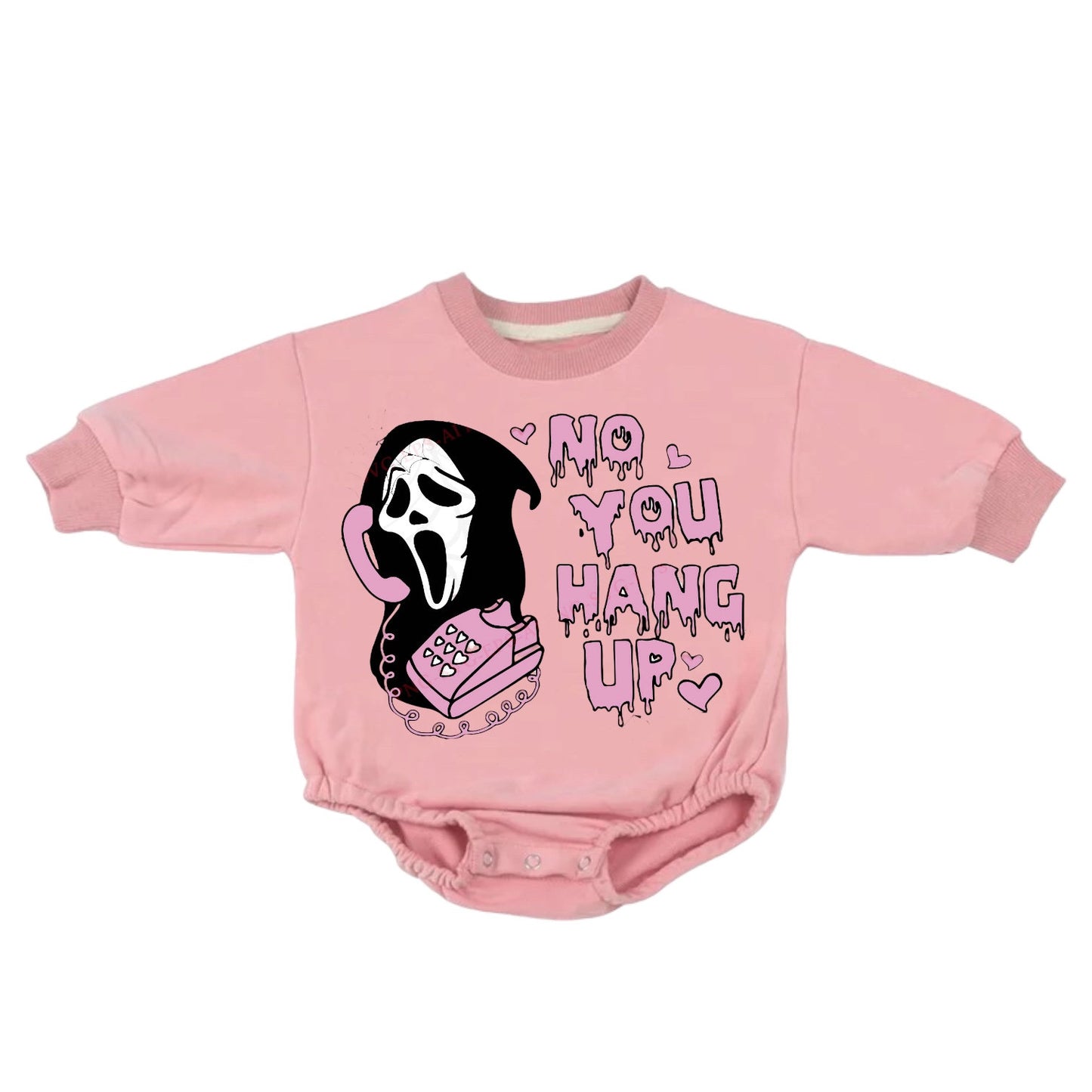 Scream Horror Movie Halloween French Terry Baby Sweatshirt Romper/ baby clothes / boy girl / baby gift / newborn / infant / bubble | soft