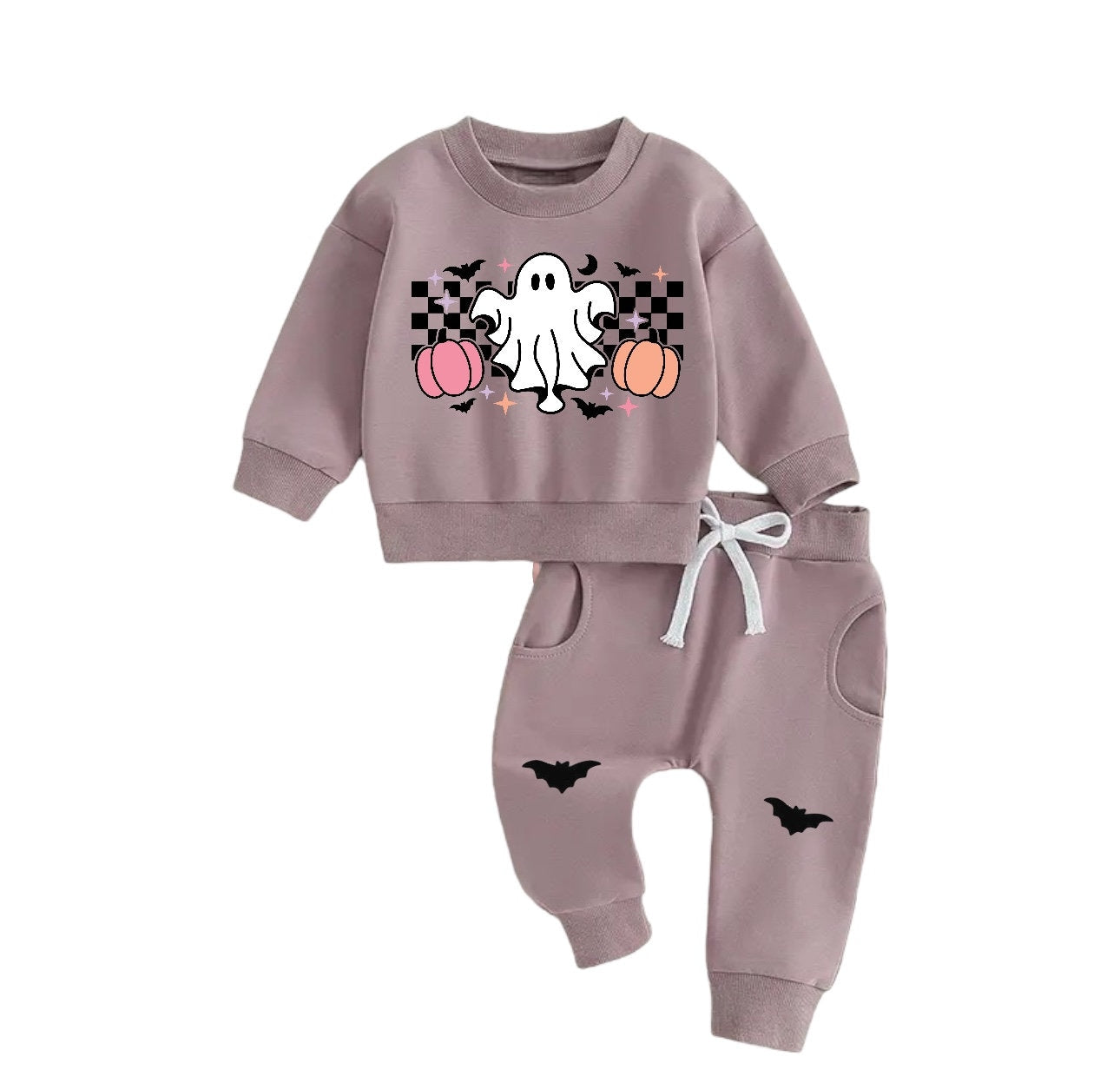 Halloween Baby Outfit set sweatshirt and pants / baby clothes / soft / retro / baby girl boy / baby shower / baby gift \ fall / sweater
