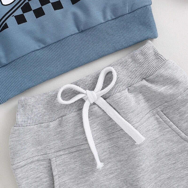 Bubs Baby Boy Outfit set sweatshirt and pants / baby clothes / soft / newborn / baby shower / baby gift \ fall / sweater / brother