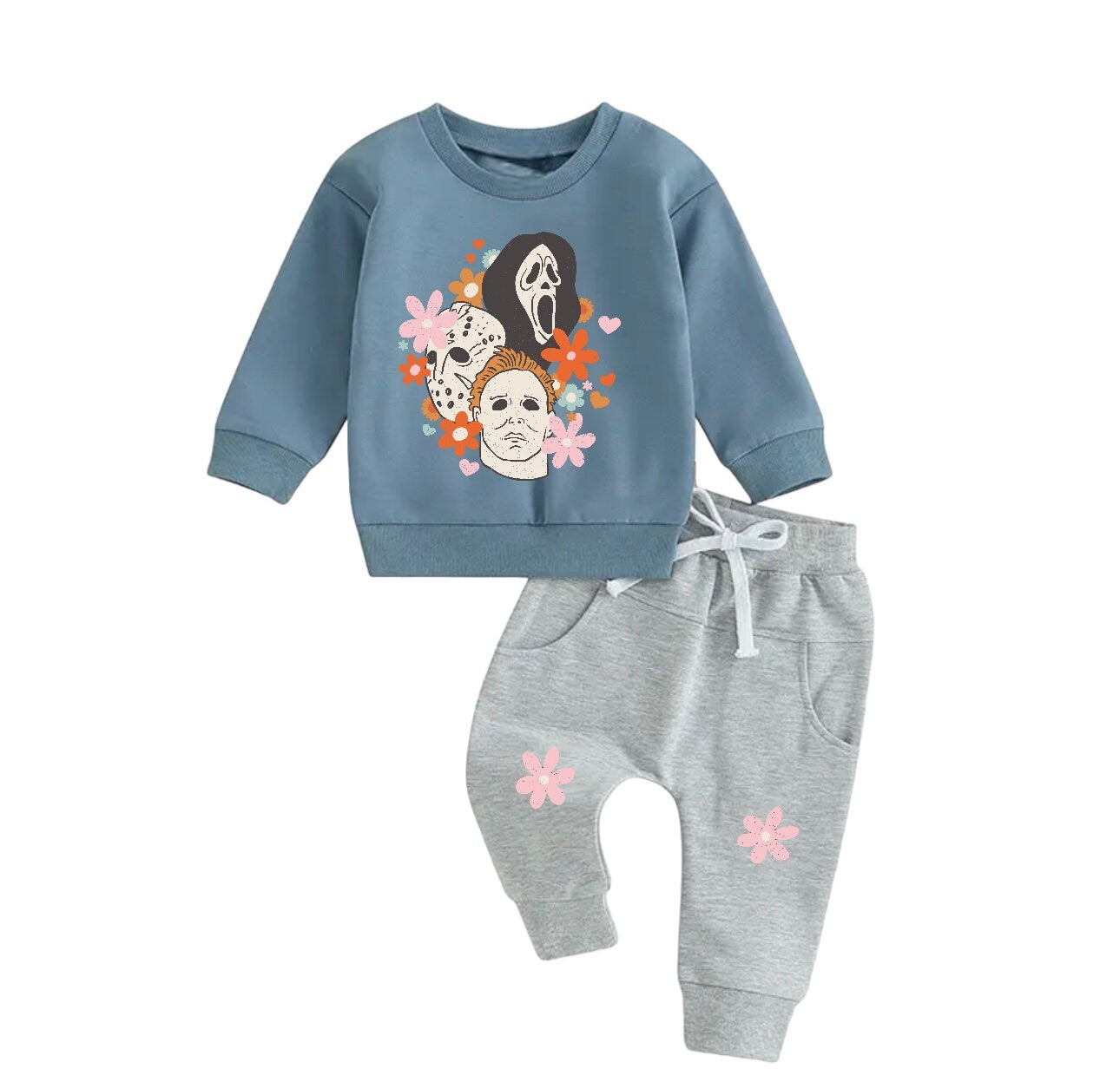 Halloween Baby Outfit set sweatshirt and pants / baby clothes / soft / retro / baby girl boy / baby shower / baby gift \ fall / sweater