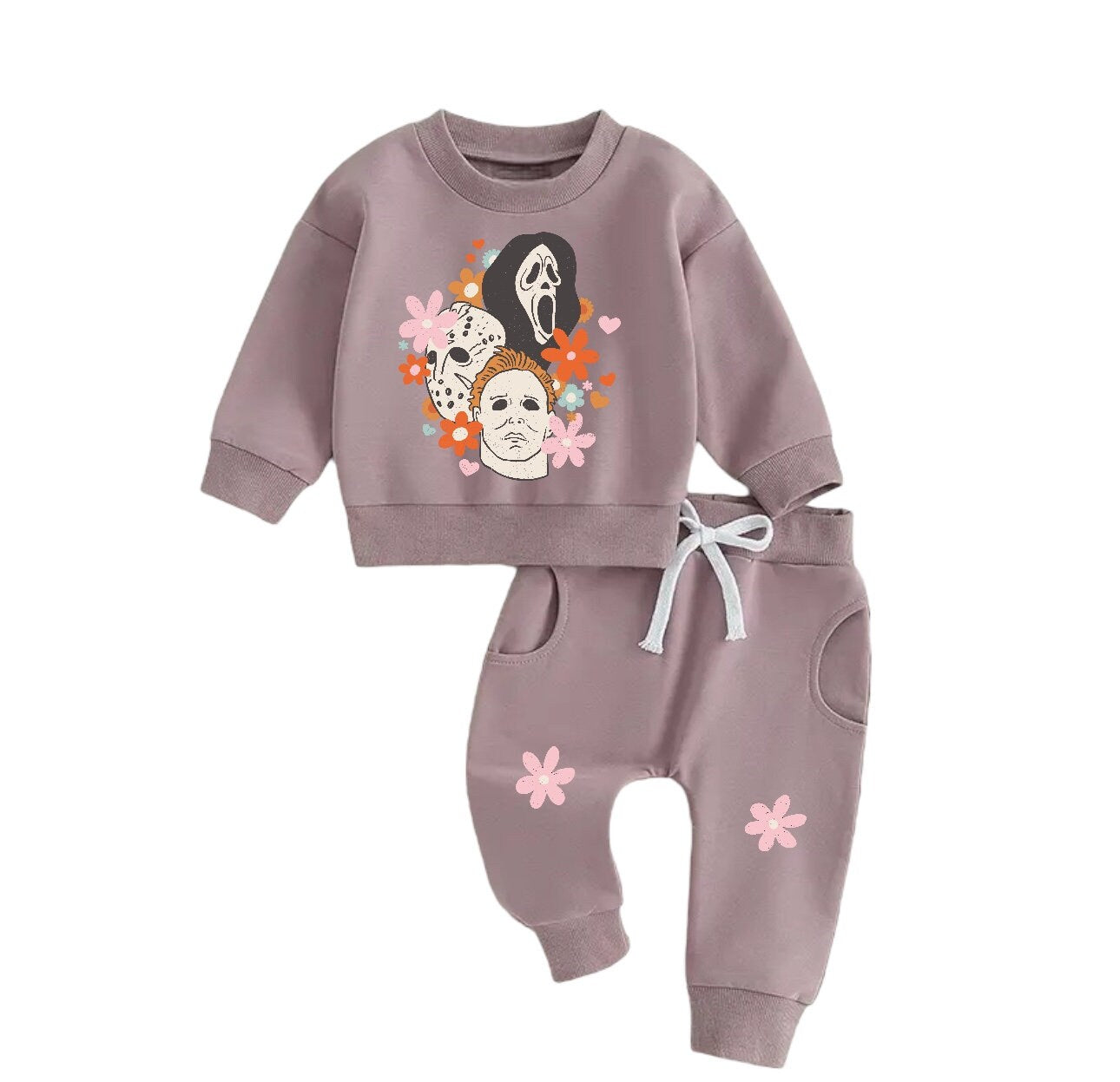Halloween Baby Outfit set sweatshirt and pants / baby clothes / soft / retro / baby girl boy / baby shower / baby gift \ fall / sweater