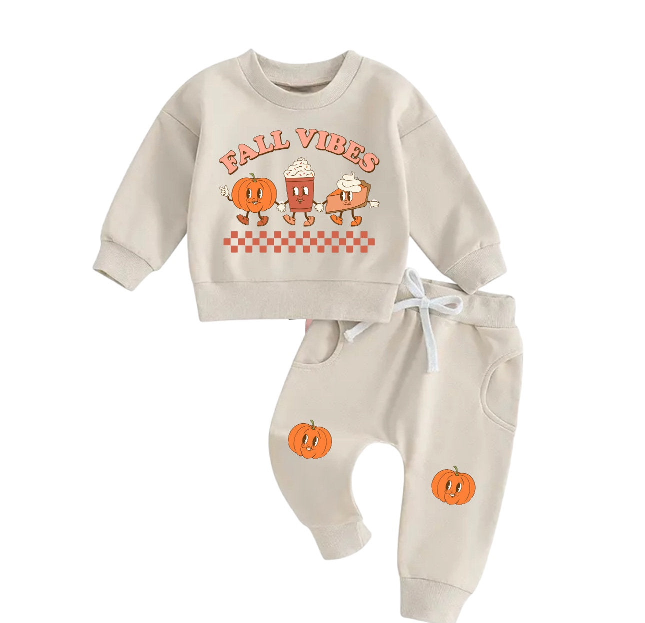 Halloween Baby Outfit set sweatshirt and pants / baby clothes / soft / retro / baby girl boy / baby shower / baby gift \ fall / sweater