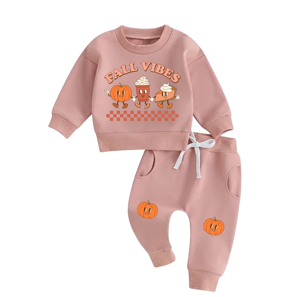 Halloween Baby Outfit set sweatshirt and pants / baby clothes / soft / retro / baby girl boy / baby shower / baby gift \ fall / sweater