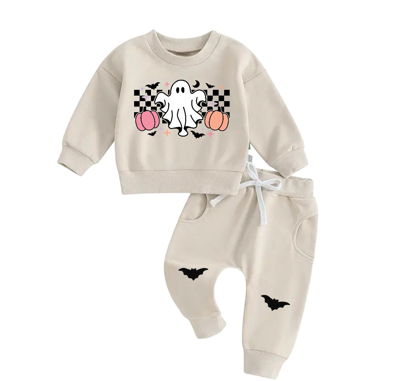 Halloween Baby Outfit set sweatshirt and pants / baby clothes / soft / retro / baby girl boy / baby shower / baby gift \ fall / sweater