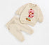 strawberry French Terry Baby Outfit set sweatshirt and pants / baby clothes / soft / cartoon / baby girl / baby shower / baby gift outfit