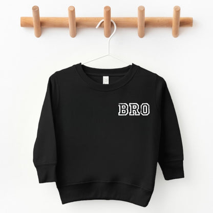 Bro Baby Boy Sweatshirt / baby sweatshirt / brother baby clothes baby shirt toddler big bro crewneck sweatshirt boy clothes sweater siblings