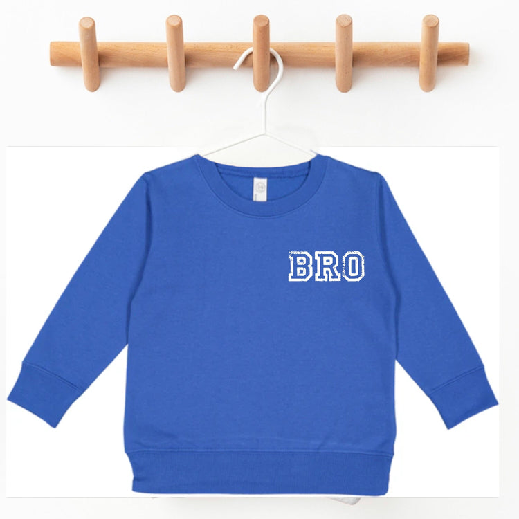 Bro Baby Boy Sweatshirt / baby sweatshirt / brother baby clothes baby shirt toddler big bro crewneck sweatshirt boy clothes sweater siblings