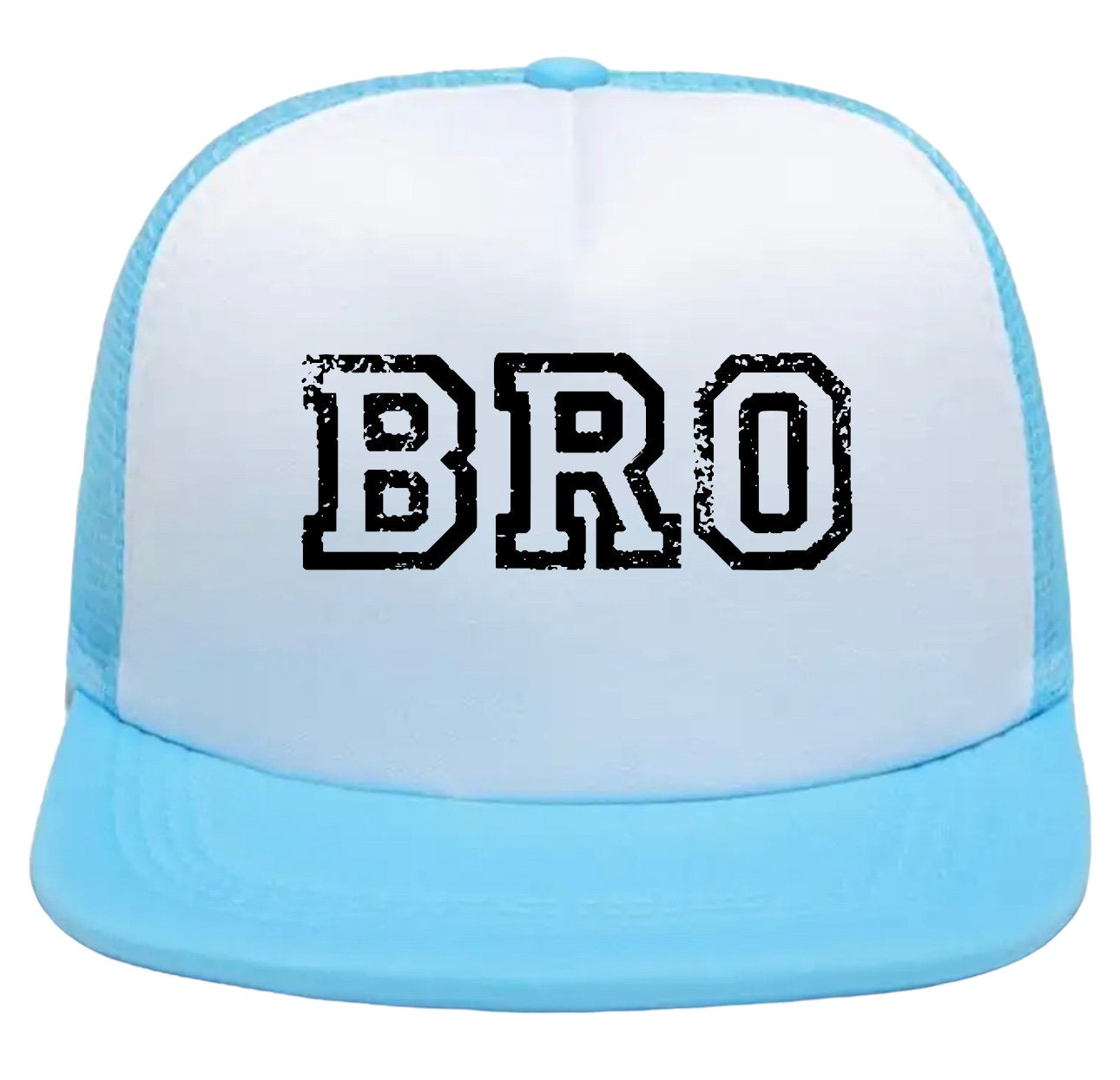 bro baseball trucker cap hats / baby clothes / summer / baby hat kids toddler brother matching outfits big brother