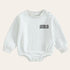 Bro warm fleece Baby Oversized Sweatshirt Romper / bubble / onesie / baby clothes / baby girl / baby boy / outfit / gift