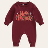 Funny Baby Merry Christmas Sweatshirt Romper bodysuit baby clothes baby sweatshirt baby onesie baby boy girl romper Christmas newborn joke