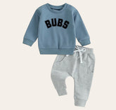 Bubs Baby Boy Autumn Clothes Set | Newborn | Long Sleeve Top + Pants | sweatshirt newborn Clothes | Baby Gift | Baby Boy Clothing outfit