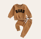 Bubs Baby Boy Autumn Clothes Set | Newborn | Long Sleeve Top + Pants | sweatshirt newborn Clothes | Baby Gift | Baby Boy Clothing outfit