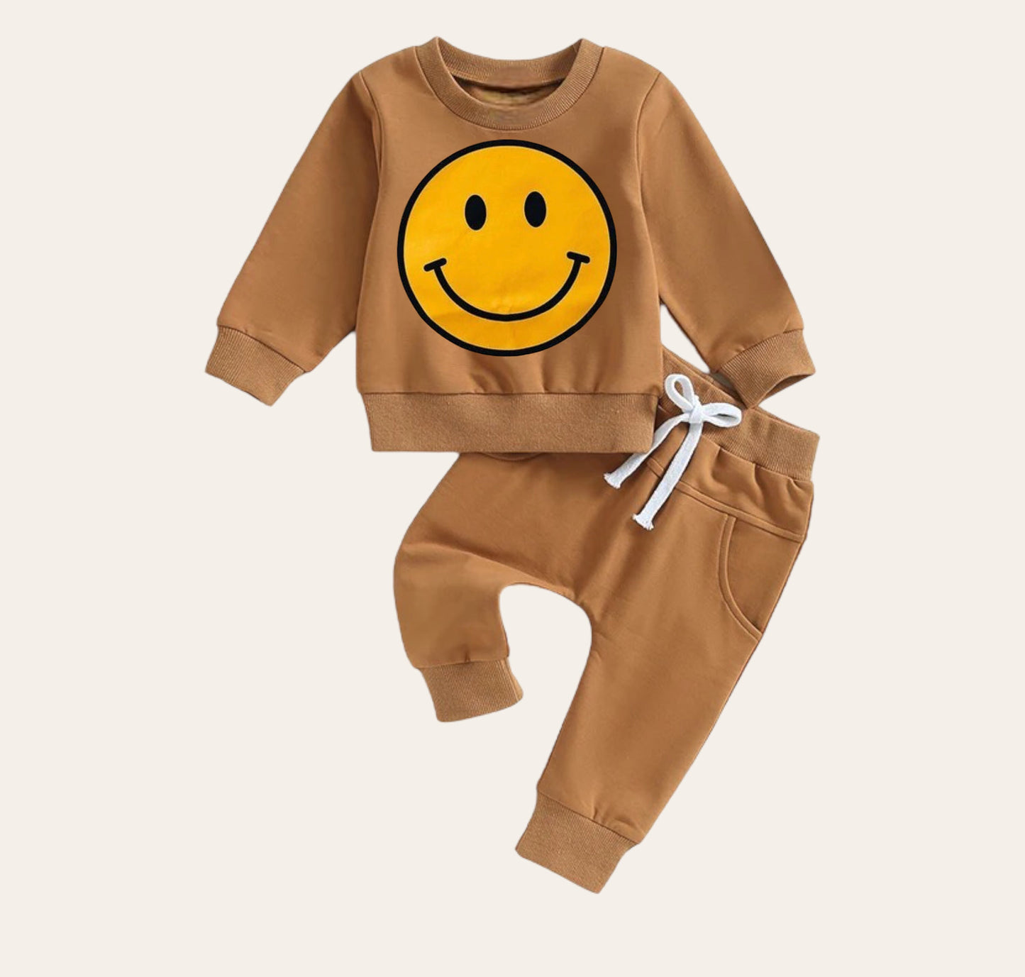 smile Baby girl boy sweatshirt and pants outfit | Newborn | baby crewneck | sweatshirt kids Clothes | Baby Gift | Baby crewneck fall