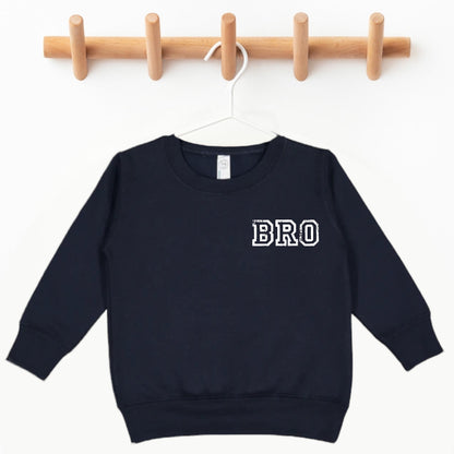 Bro Baby Boy Sweatshirt / baby sweatshirt / brother baby clothes baby shirt toddler big bro crewneck sweatshirt boy clothes sweater siblings