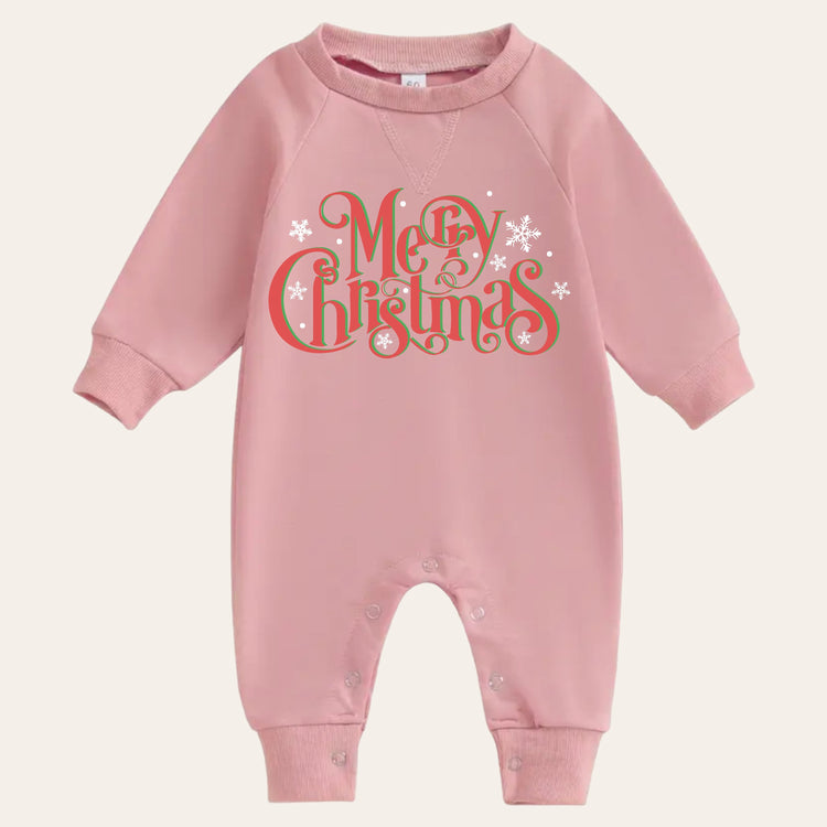 Funny Baby Merry Christmas Sweatshirt Romper bodysuit baby clothes baby sweatshirt baby onesie baby boy girl romper Christmas newborn joke