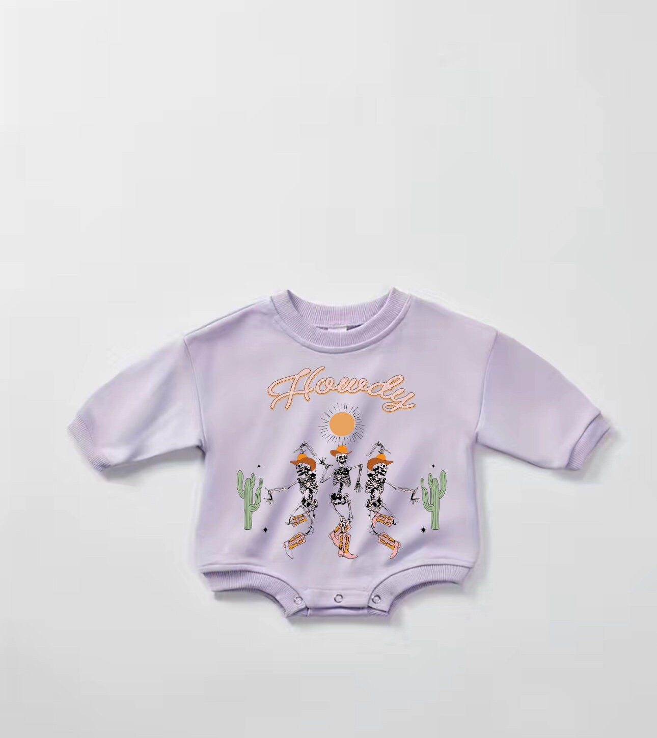 Howdy Baby western Sweatshirt ROMPER bodysuit baby clothes sweatshirt/crewneck /newborn/baby girl/infant/bubble onesie baby boy baby gift