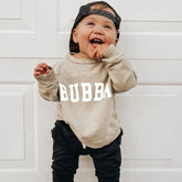 Big sis bubba Baby and Toddler Oversized Cotton Sweatshirts / toddler clothes / crew sweat / toddler sister sweater / baby gift baby girl