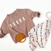 Big sis bubba Baby and Toddler Oversized Cotton Sweatshirts / toddler clothes / crew sweat / toddler sister sweater / baby gift baby girl