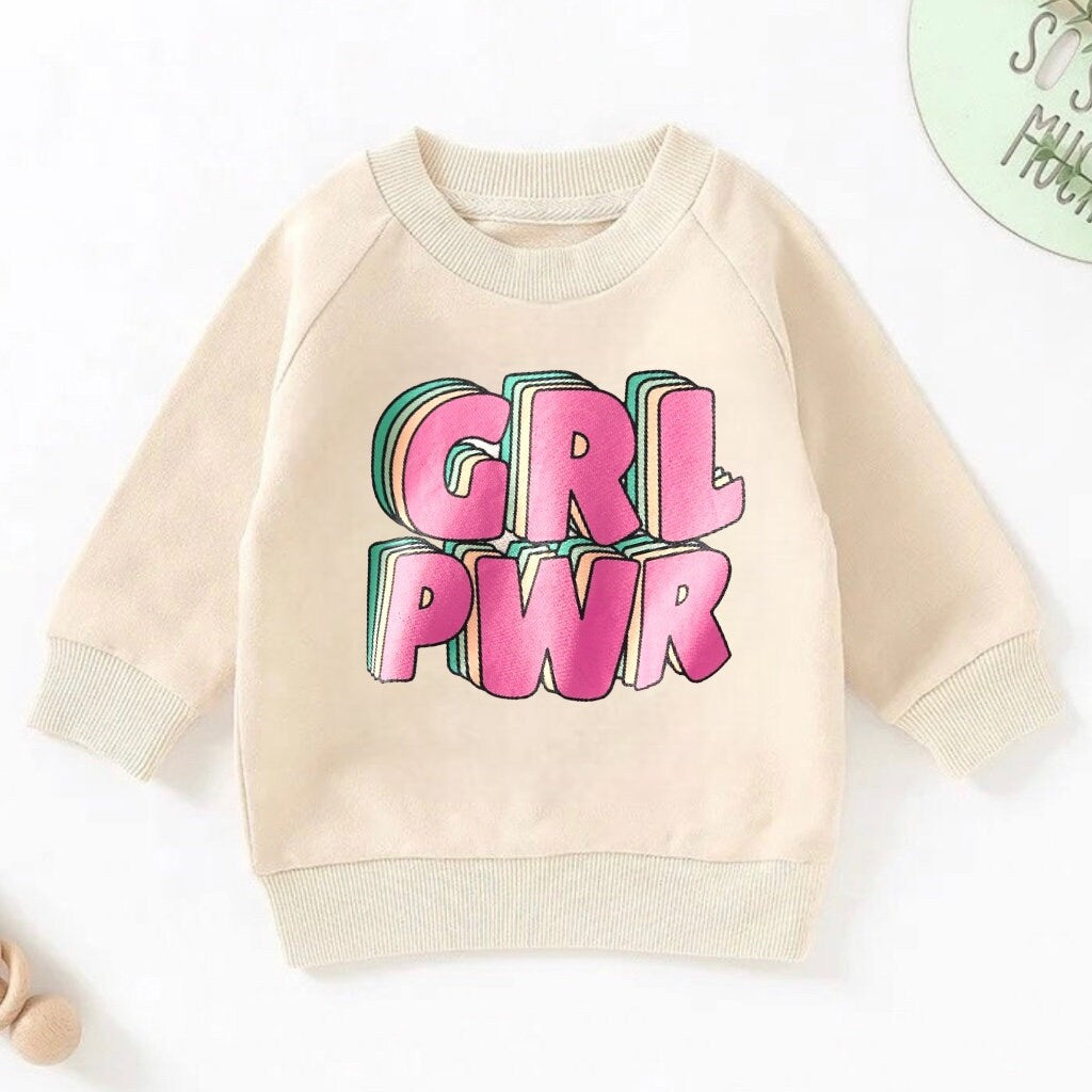 Girl Power Oversized Sweatshirt