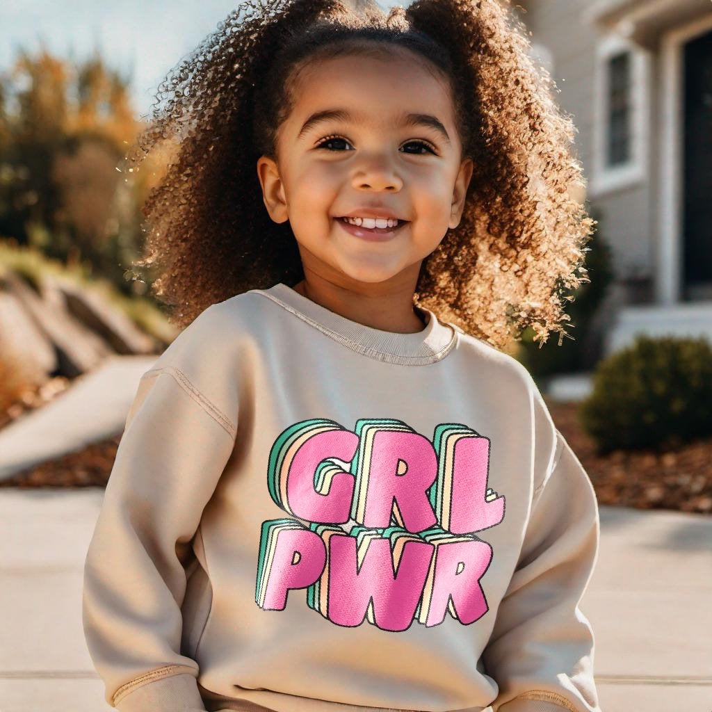 Girl Power Oversized Sweatshirt