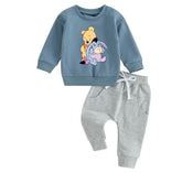 Pooh Baby Outfit set sweatshirt and pants / baby clothes / soft / cute / baby girl boy / baby shower / baby gift \ eyeore / sweater