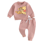 Pooh tigger Baby Outfit set sweatshirt and pants / baby clothes / cute / baby girl boy / baby shower / baby gift \ baby sweat / sweater