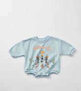 Howdy Baby western Sweatshirt ROMPER bodysuit baby clothes sweatshirt/crewneck /newborn/baby girl/infant/bubble onesie baby boy baby gift
