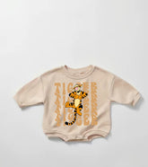 Baby tigger Sweatshirt ROMPER bodysuit baby clothes sweatshirt crewneck newborn baby girl infant bubble onesie -baby boy clothes - baby gift