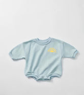 Retro Baby & kids sun Sweatshirt ROMPER bodysuit, baby cotton clothes, crewneck, toddler, newborn, baby girl, bubble onesie, baby boy gift