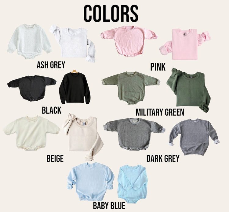 Mama & Mini matching Sweatshirt Rompers & crewnecks