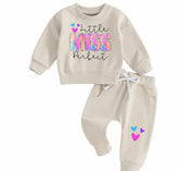 Baby girl sweatshirt and pants outfit | Newborn | sister shirt | baby sweatshirt /newborn Clothes | Baby Gift | Baby girl crewneck / cute