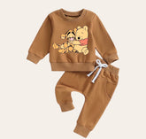 Pooh tigger Baby Outfit set sweatshirt and pants / baby clothes / cute / baby girl boy / baby shower / baby gift \ baby sweat / sweater