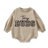 Tiny bubs baby SWEATSHIRT Romper bodysuit / baby clothes / baby sweater / bubble onesie / baby girl / baby gift / baby boy / new baby