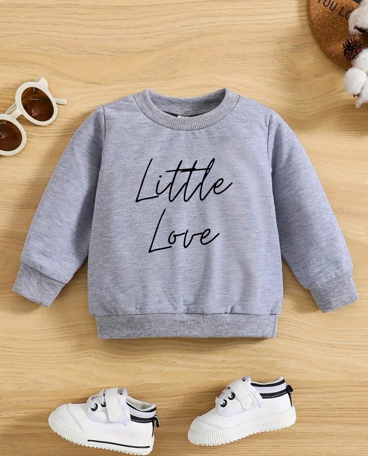 Little love toddler & Baby sweatshirt / baby clothes / baby sweater / newborn / baby girl / baby boy / baby shower / baby gift \ cotton