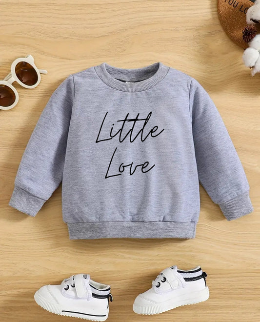 Little love toddler & Baby sweatshirt / baby clothes / baby sweater / newborn / baby girl / baby boy / baby shower / baby gift \ cotton