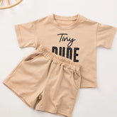 Tiny dude Baby toddler 100% cotton Clothing set, outfit, shirt, shorts, baby girl , baby clothes, baby shower, gift, baby boy