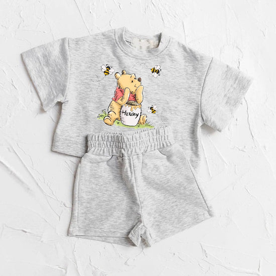 Pooh Baby toddler 100% cotton outfit, baby tshirt, baby girl clothes , baby clothes, baby shower gift, baby boy clothes, infant clothes
