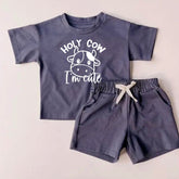 cute Baby & toddler outfit 100% cotton Clothing set, outfit, shirt, shorts, baby girl , baby clothes, baby shower, gift, baby boy, infant