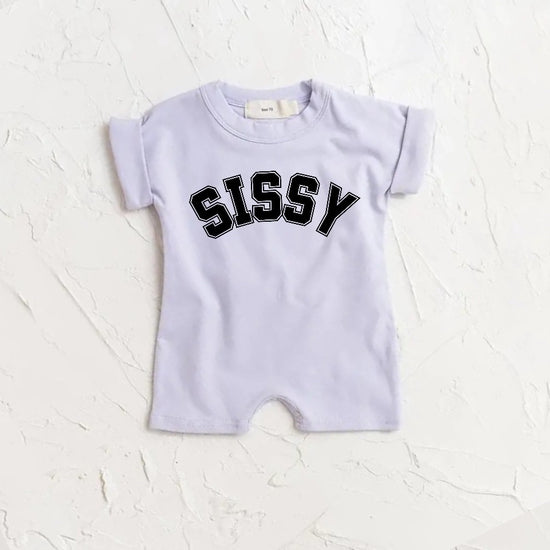 Baby girl sister ROMPER bodysuit, baby sis tshirt, newborn, cotton clothes, baby onesie, infant, baby girl, little sis, baby gift,