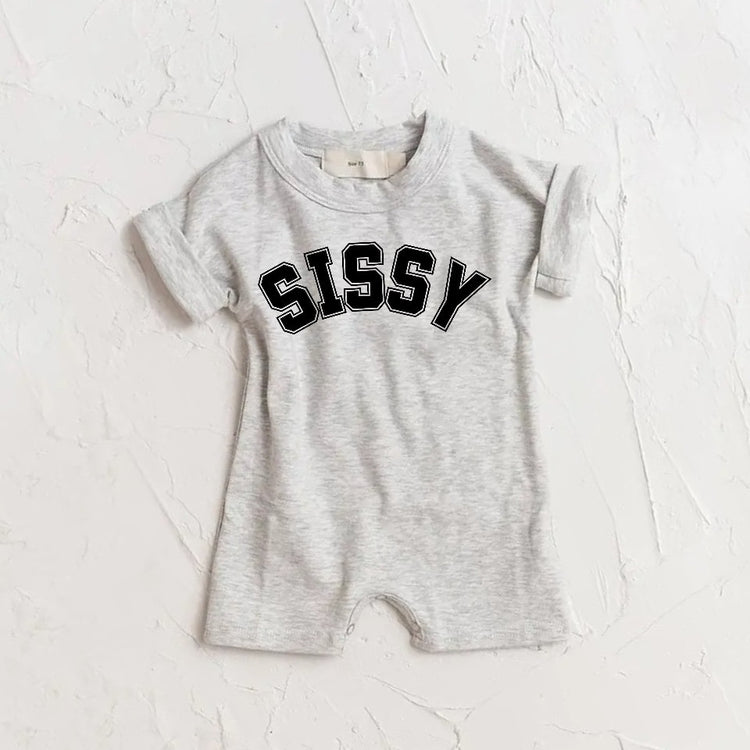 Baby girl sister ROMPER bodysuit, baby sis tshirt, newborn, cotton clothes, baby onesie, infant, baby girl, little sis, baby gift,