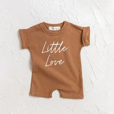 little love baby romper bodysuit, baby boy, baby girl, cotton clothes, onesie, infant, baby gift / newborn / new baby